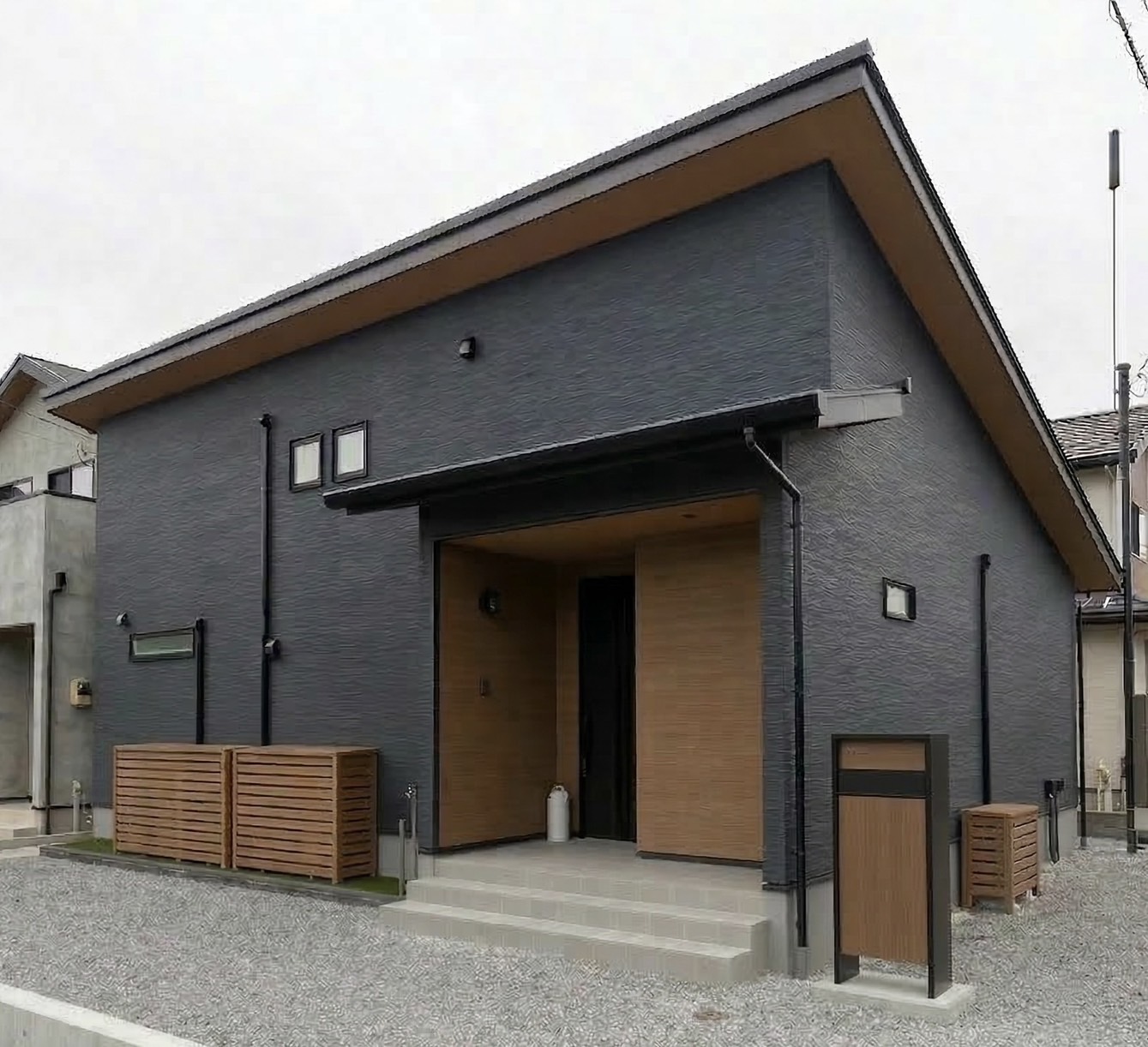 ナチュラルモダンテイストの家