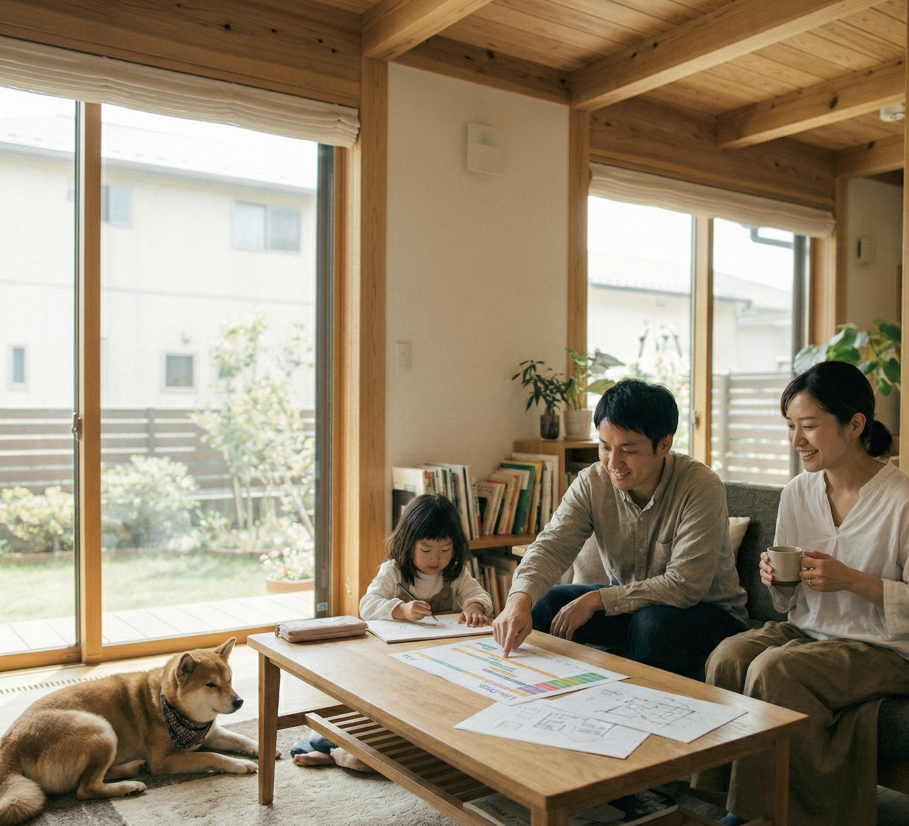 「家を建てる」のはゴールじゃない。愛犬と家族の10年後、20年後を一緒に描く「ライフプラン」のススメ